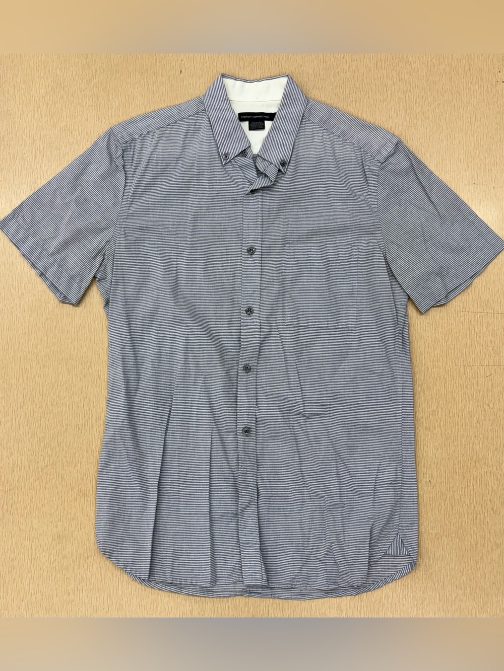 Vintage Y2K French Connection striped button down shirt